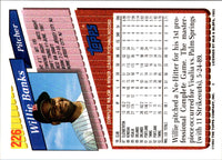1993 Topps Gold Willie Banks #226