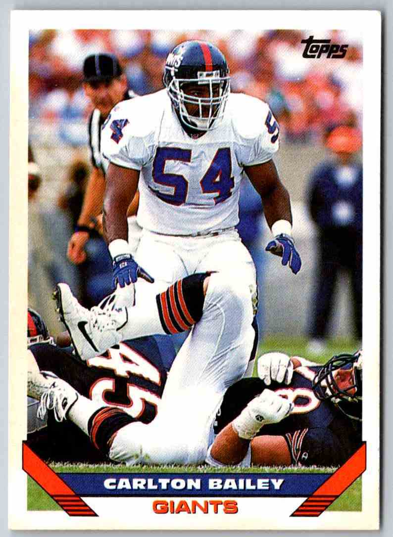 1993 Topps Carlton Bailey