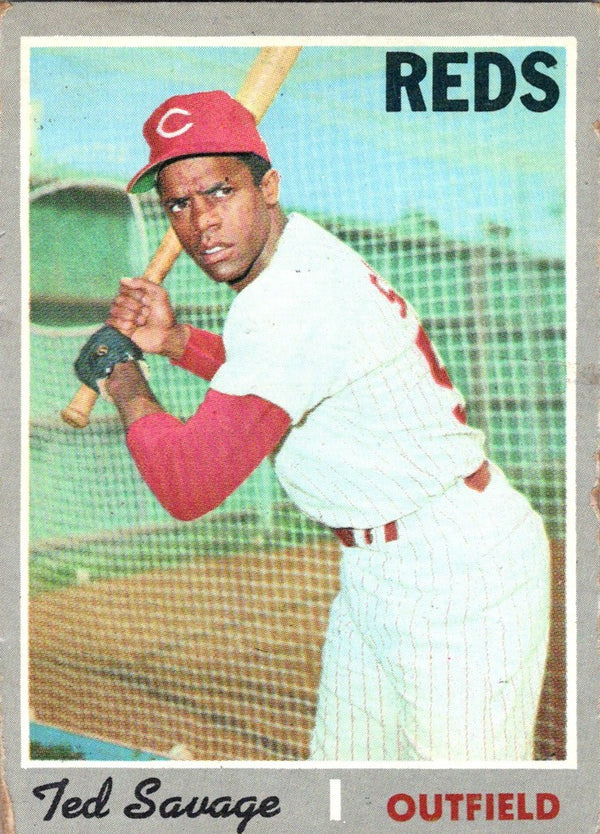 1970 Topps Ted Savage #602 EX-MT+