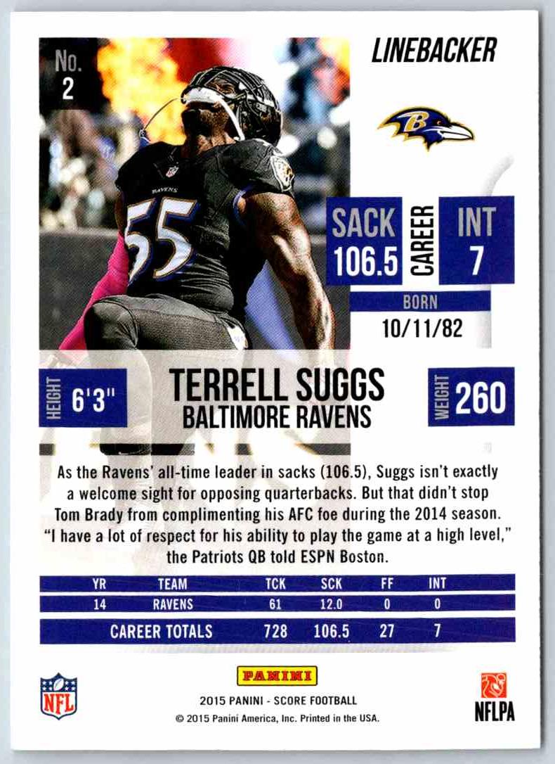 2014 Topps Terrell Suggs