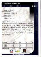 2002 Score Terrence Wilkins #102