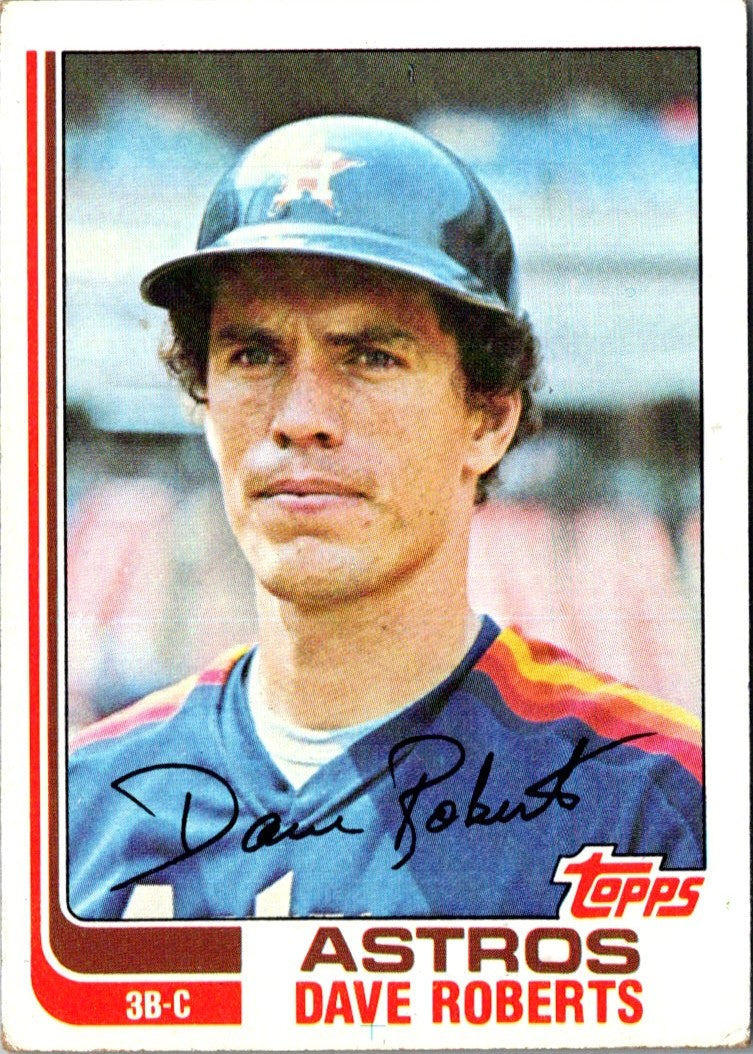 1982 Topps Dave Roberts