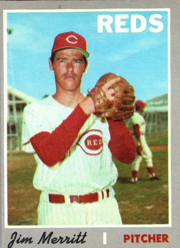 1970 Topps Jim Merritt #616 EX-MT+