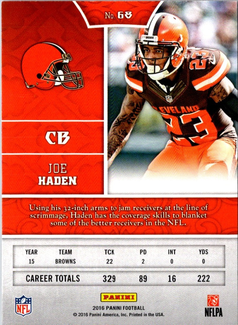 2016 Panini Joe Haden