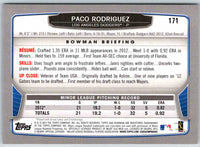 2013 Bowman Paco Rodriguez #171