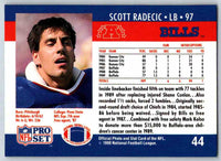 1990 Pro Set Scott Radecic #44