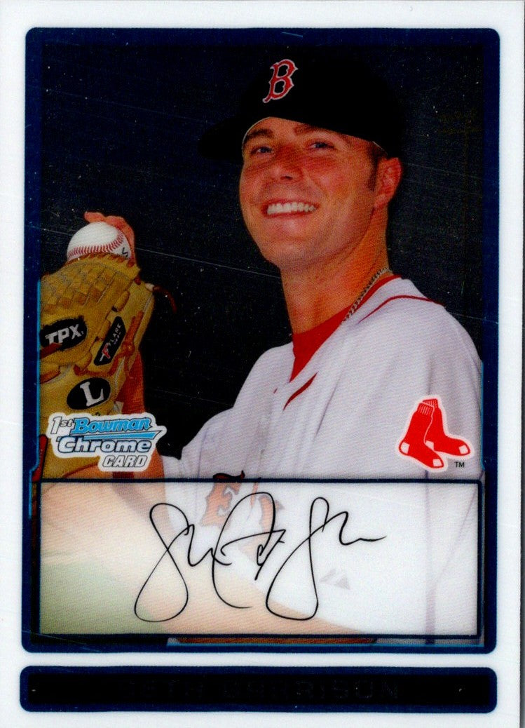 2009 Bowman Chrome Prospects Seth Garrison