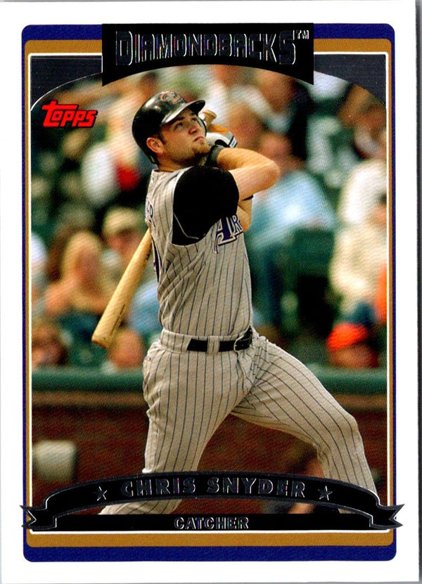 2006 Topps Chris Snyder #14