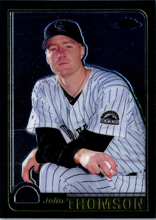 2001 Topps Chrome John Thomson #518