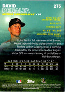 2016 Stadium Club David Peralta