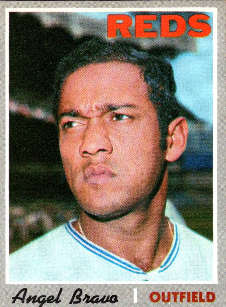 1970 Topps Angel Bravo