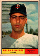 1961 Topps Ralph Lumenti
