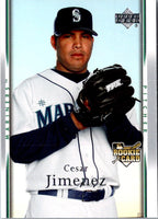 2007 Upper Deck Cesar Jimenez #40 Rookie