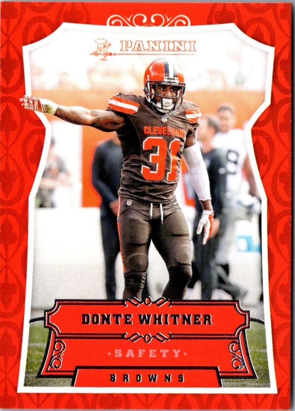 2016 Panini Donte Whitner #78