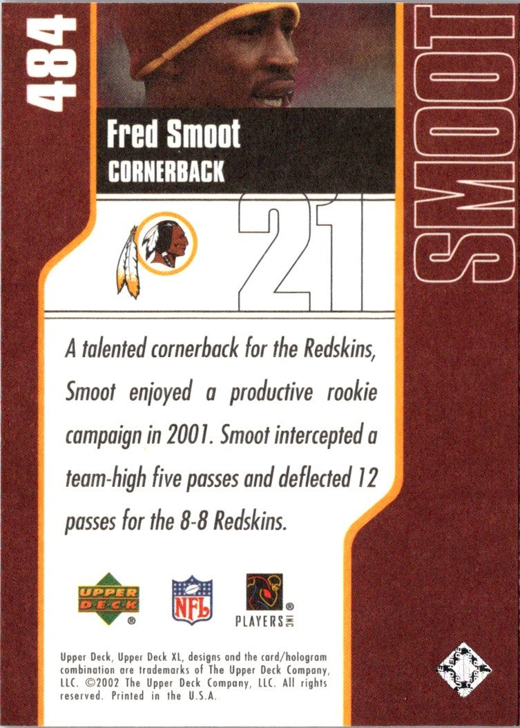 2002 Upper Deck XL Fred Smoot