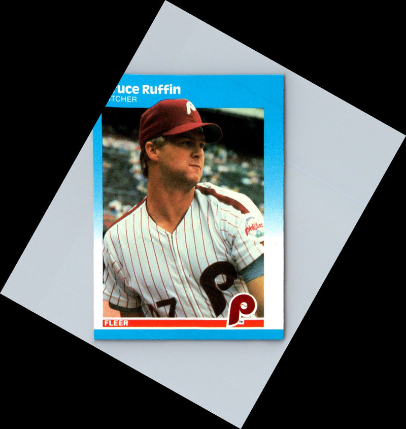 1987 Fleer Bruce Ruffin