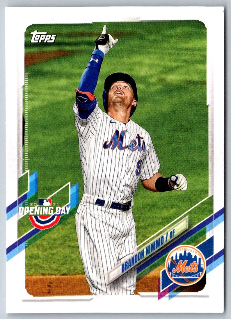 2021 Topps Opening Day Brandon Nimmo