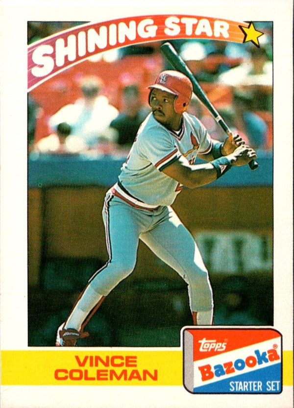 1988 Topps Bazooka Vince Coleman #5