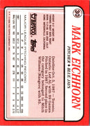 1988 Topps Revco League Leaders Mark Eichhorn