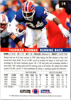 1993 Skybox Bill Brooks/Kenneth Davis/Jim Ritcher/Thomas Smith/Thurman Thomas/Jeff Wright ( #3
