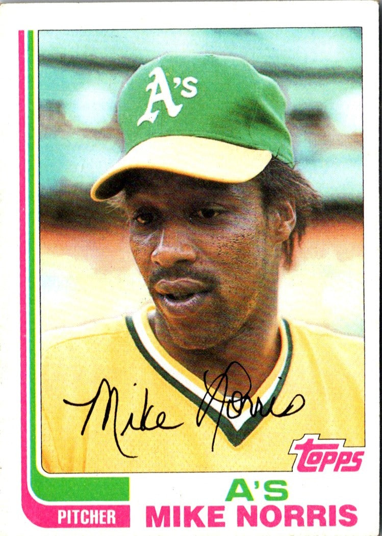 1982 Topps Mike Norris