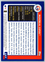 2003 Topps Montreal Expos #647