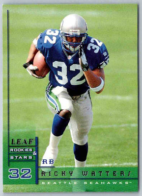 1998 Leaf Rookies And Stars Ricky Watters #9