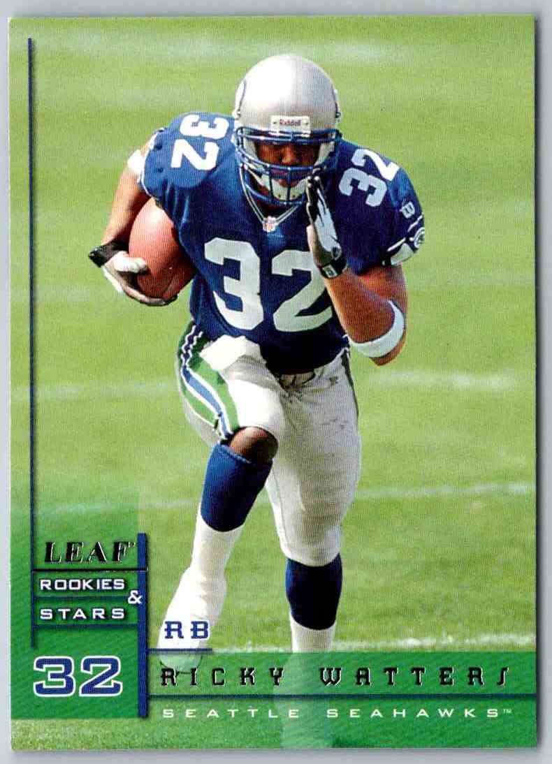 1998 Leaf Rookies And Stars Ricky Watters