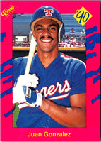 1990 Classic Update Juan Gonzalez #T21
