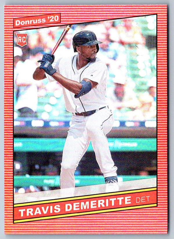 2020 Donruss Holo Orange Travis Demeritte #250