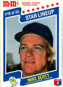 1987 M&M's Star Lineup Mike Scott