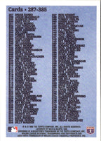 1986 Topps Baseball Trivia Quiz #20