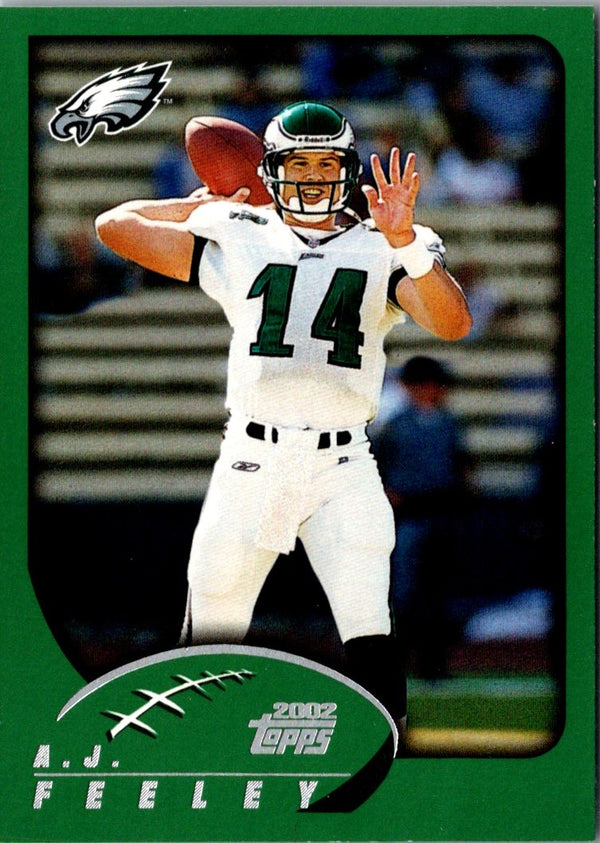 2002 Topps A.J. Feeley #212