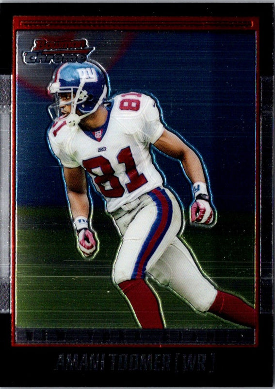 2001 Bowman Amani Toomer #97