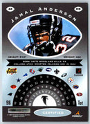 1997 Pinnacle Certified NFL Jamal Anderson