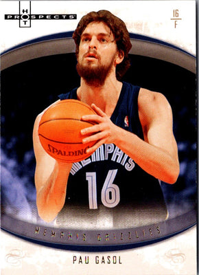 2007 Fleer Hot Prospects Pau Gasol #21