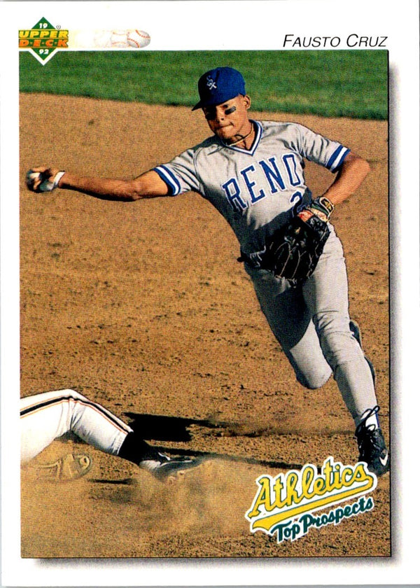 1992 Upper Deck Minors Fausto Cruz #157