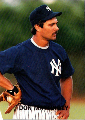 1987 Action SuperStars Series 3 (unlicensed) Don Mattingly #60