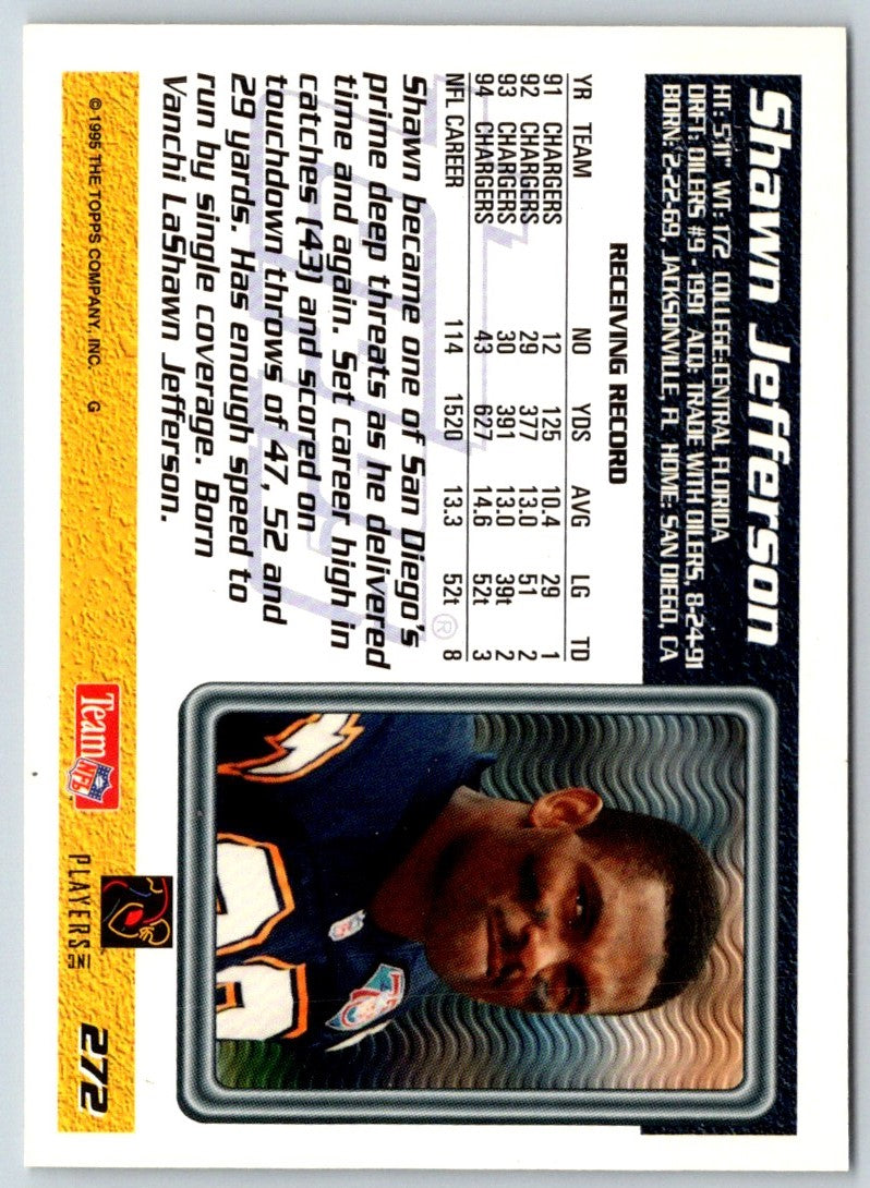 1995 Topps Shawn Jefferson