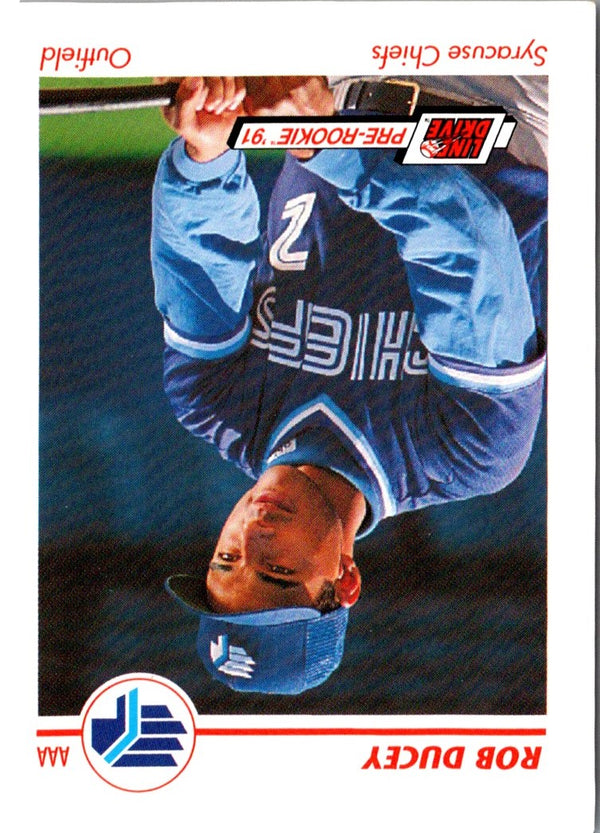 1991 Line Drive AAA Rob Ducey #502
