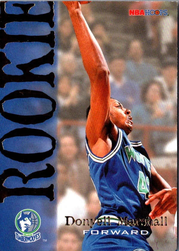 1994 Hoops Donyell Marshall #351 Rookie
