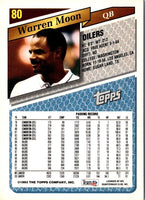 1993 Topps Warren Moon #80