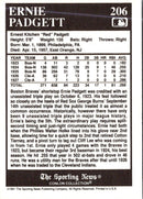 1991 Conlon Collection TSN Ernie Padgett