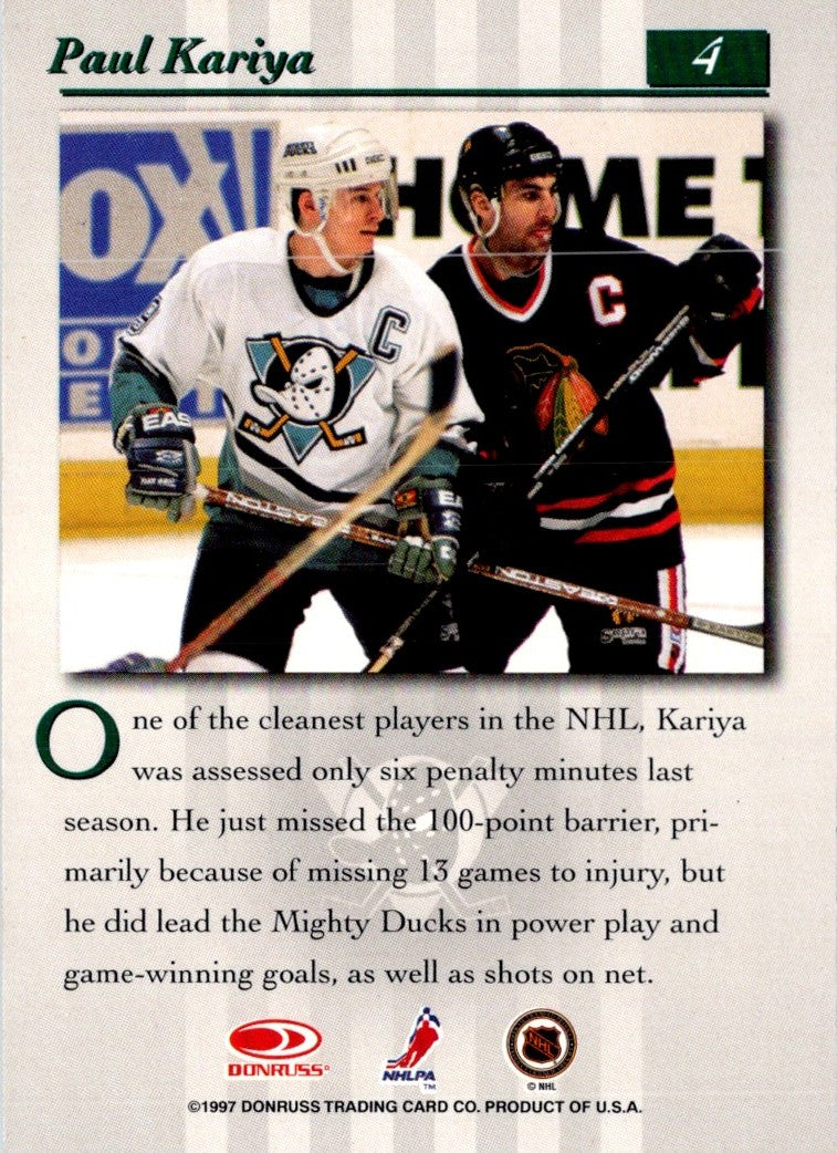 1997 Donruss Paul Kariya
