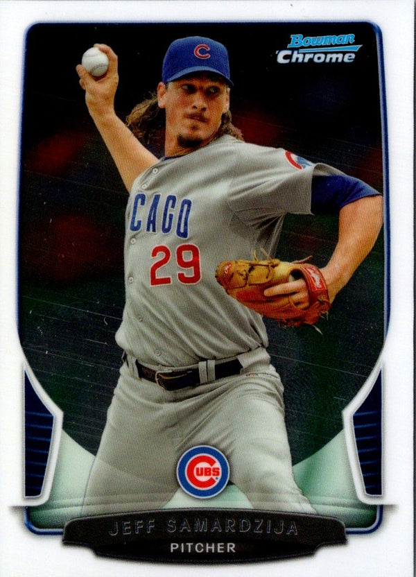 2013 Bowman Chrome Jeff Samardzija #65