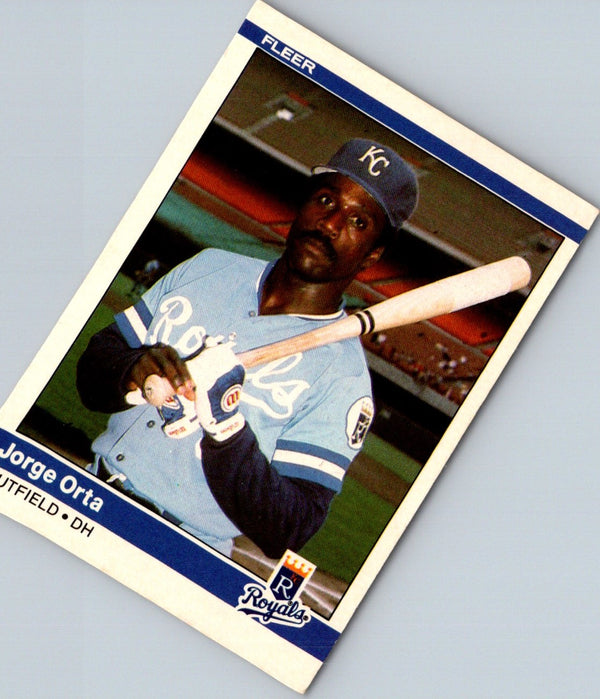 1984 Fleer Update Jorge Orta #U-86