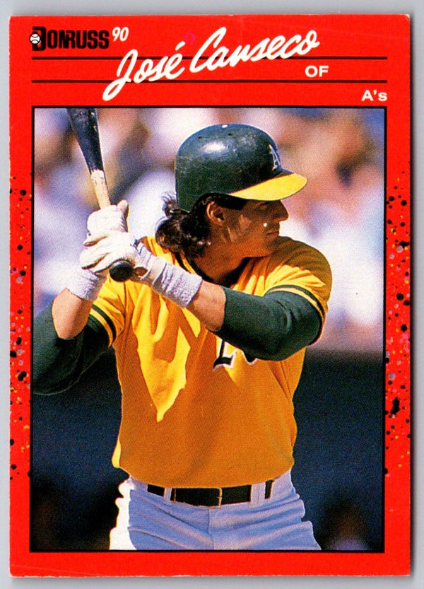 1990 Donruss Jose Canseco #125