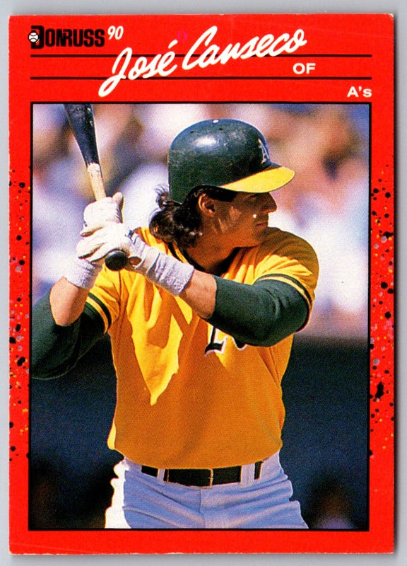 1990 Donruss Jose Canseco #125