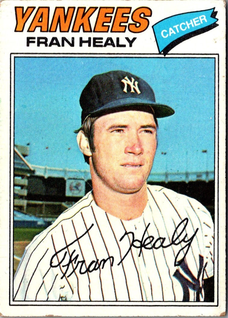 1977 Topps Fran Healy