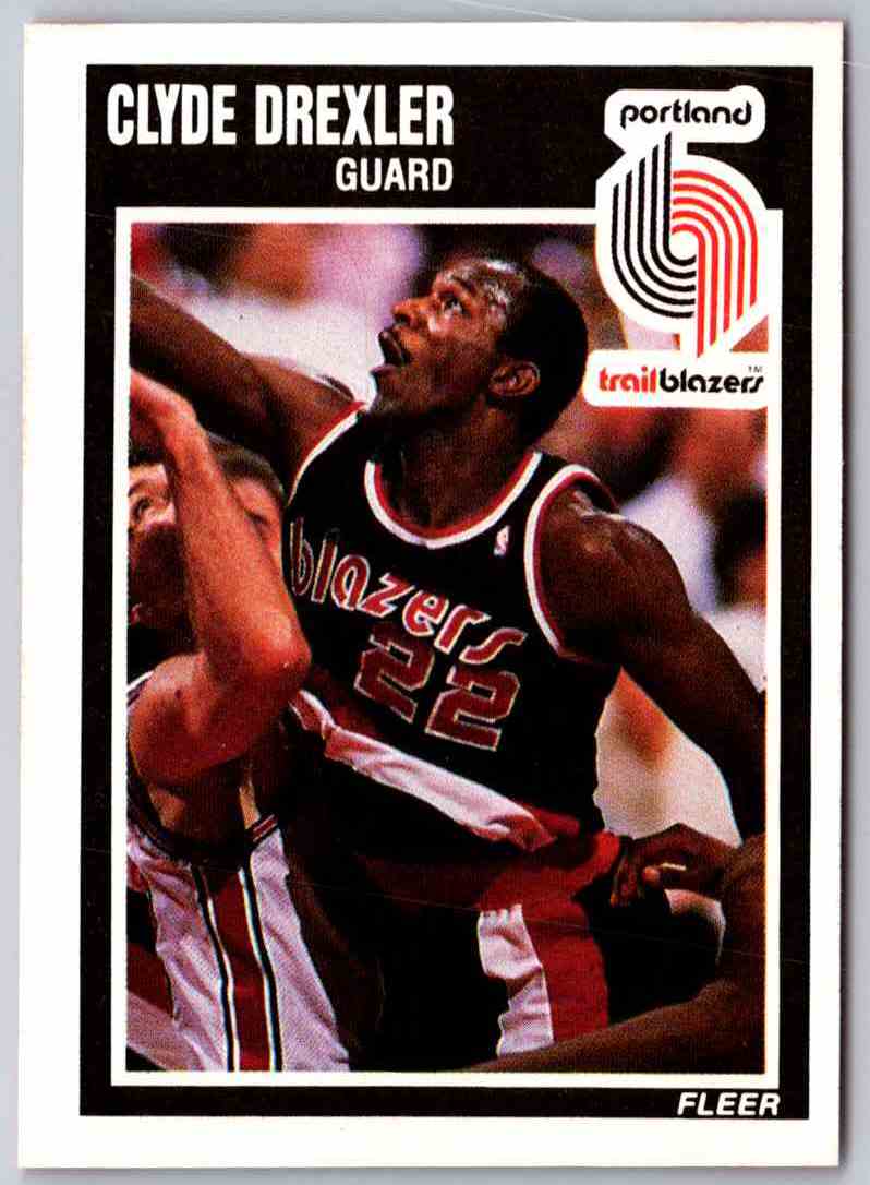 1989 Fleer Clyde Drexler